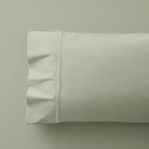 Majestic King 600TC Egyptian Cotton Pillowcase - White