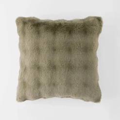 Malmo Faux Fur Cushion - Ivory