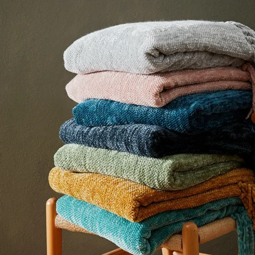 Margot Throw - Silver