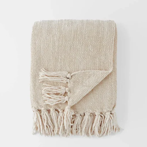 Margot Throw - Silver