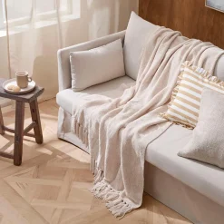 Margot Throw - Silver