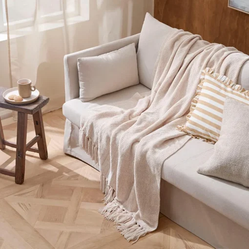 Margot Throw - Silver