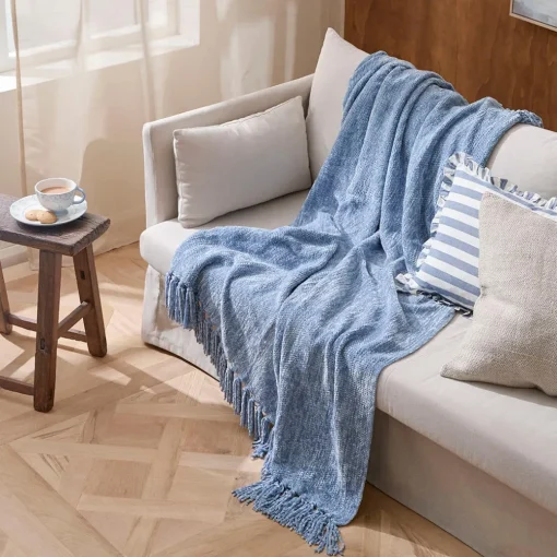 Margot Throw - Silver