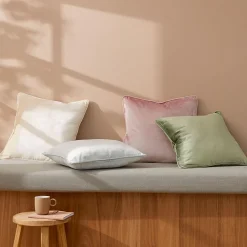 Margot Velvet Cushion - Sage