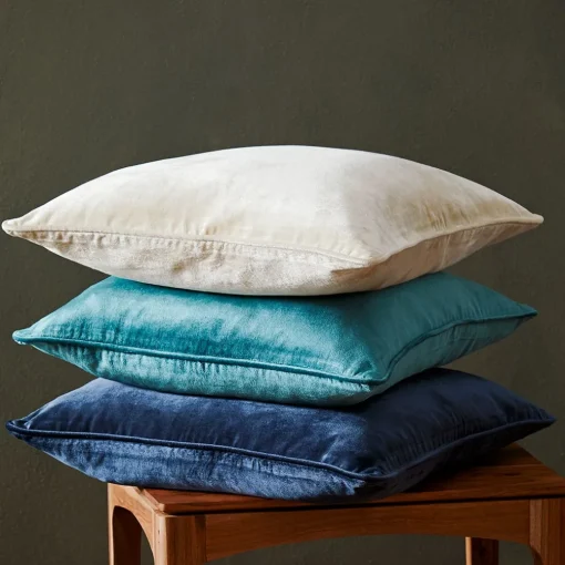Margot Velvet Cushion - Sage