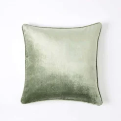 Margot Velvet Cushion - Sage