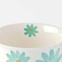 Margurite Pedestal Tea Cup - Teal