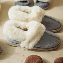 Marle Felt Slipper - Grey