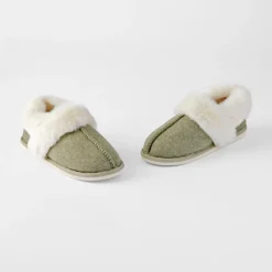 Marle Felt Slippers - Sage