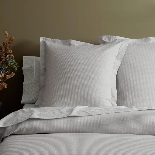 Metro Quilt Cover - Silver