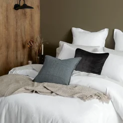 Metro Quilt Cover - Silver