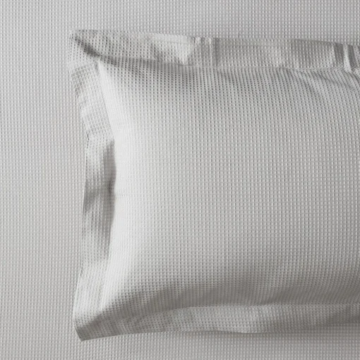 Metro Quilt Cover - Silver