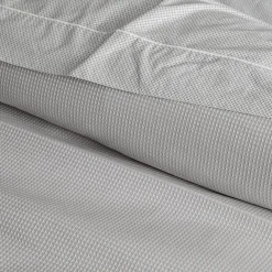 Metro Quilt Cover - Silver