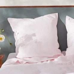 Milano Linen Quilt Cover - Granite