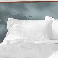Milano Linen Quilt Cover - Granite