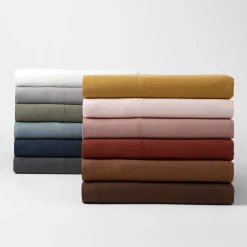 Milano Linen Sheet Set - Ink