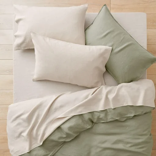 Milano Linen Sheet Set - Ink