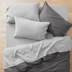 Milano Linen Sheet Set - Ink