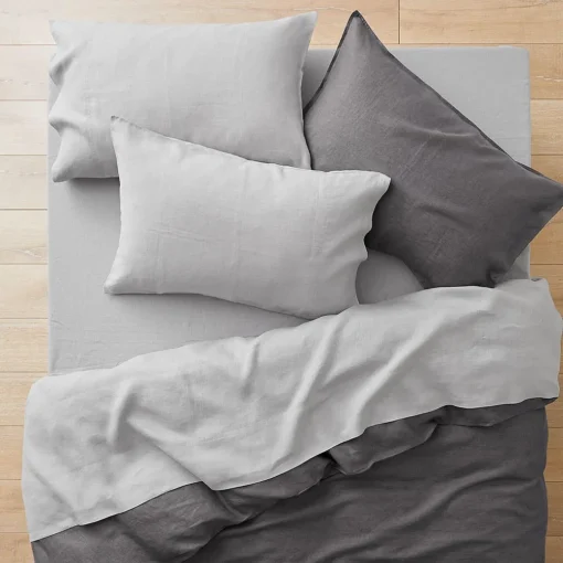 Milano Linen Sheet Set - Ink