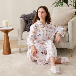 Mittens Flannelette Pyjamas