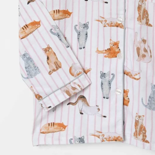 Mittens Flannelette Pyjamas