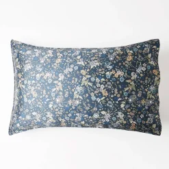 Mulberry Silk Print Pillowcase - Green