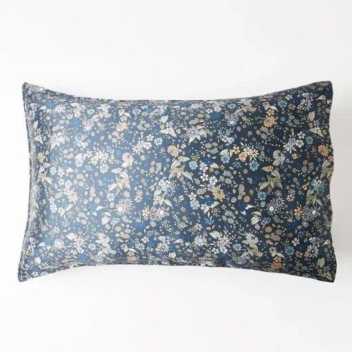 Mulberry Silk Print Pillowcase - Green