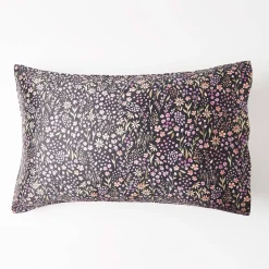 Mulberry Silk Print Pillowcase - Green