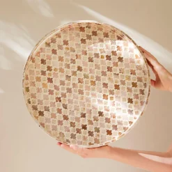 Nyra Shell Inlay Tray - Pink