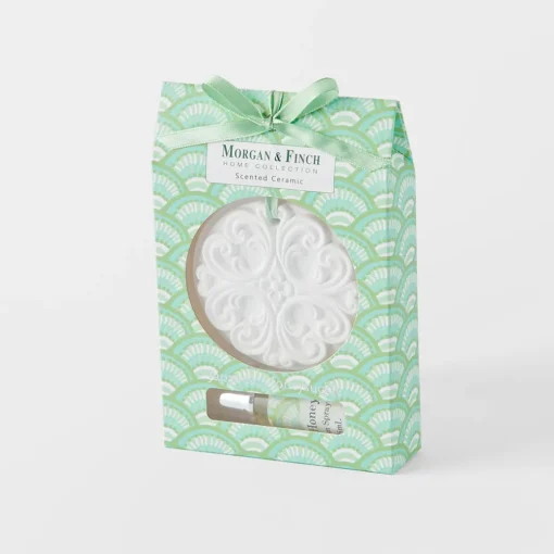 Ocean Waves Ceramic Disc - Japanese Honeysuckle