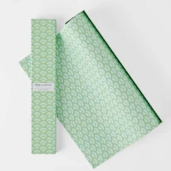 Ocean Waves Drawer Liners Set Of 6 - Japanese Honeysuckle