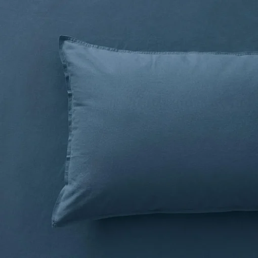 Olsen Linen/Cotton Quilt Cover - Green