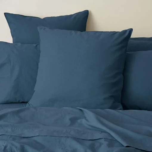 Olsen Linen/Cotton Quilt Cover - Green