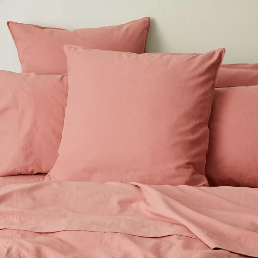 Olsen Linen/Cotton Quilt Cover - Green