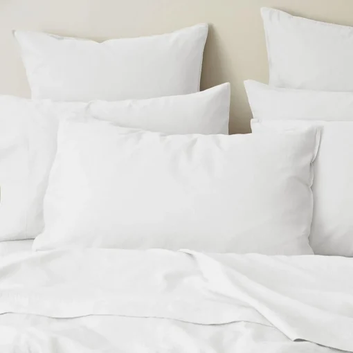Olsen Linen/Cotton Quilt Cover - Green