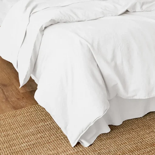 Olsen Linen/Cotton Quilt Cover - Green