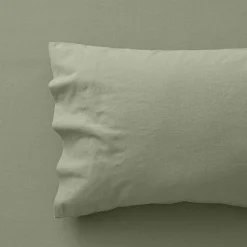Olsen Linen/Cotton Sheet Set - White