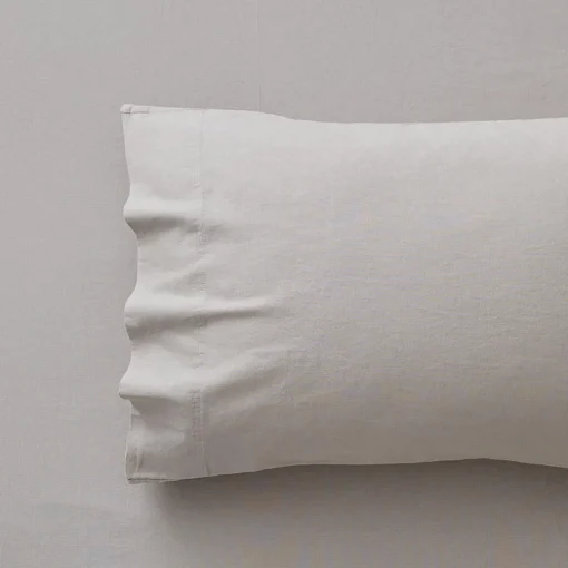 Olsen Linen/Cotton Sheet Set - White