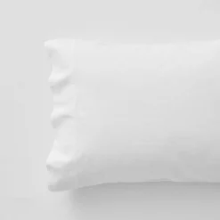 Olsen Linen/Cotton Sheet Set - White