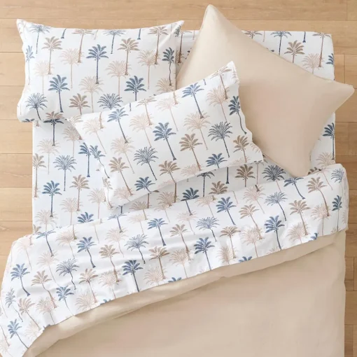 Palm Springs Flannelette Sheet Set