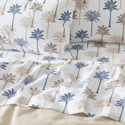 Palm Springs Flannelette Sheet Set