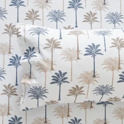 Palm Springs Flannelette Sheet Set