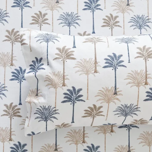 Palm Springs Flannelette Sheet Set
