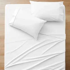 Perfects 250 TC Cotton Blend Sheet Separates - Stone
