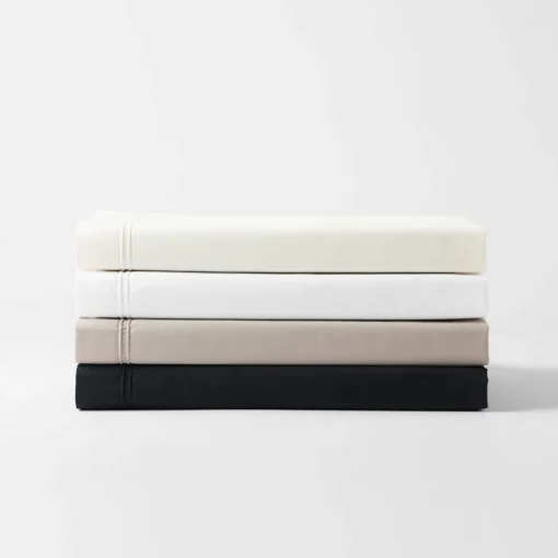 Perfects 250 TC Cotton Blend Sheet Separates - Stone