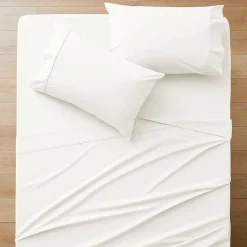 Perfects 250 TC Cotton Blend Sheet Separates - Stone