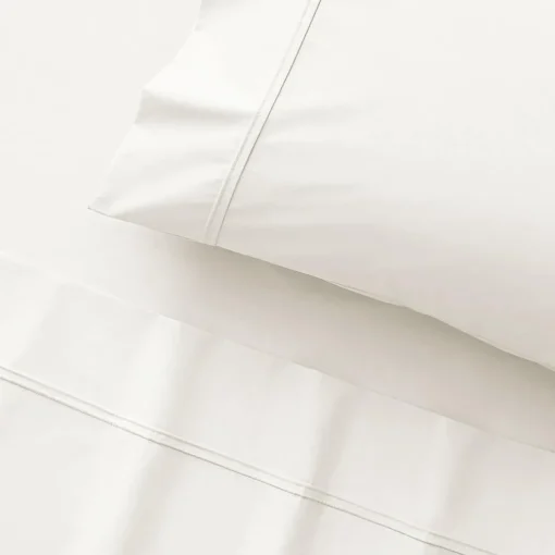 Perfects 250 TC Cotton Blend Sheet Separates - Stone
