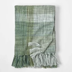 Peru Check Throw - Blue Multi