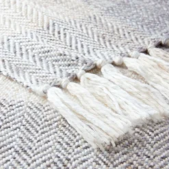 Peru Check Throw - Blue Multi