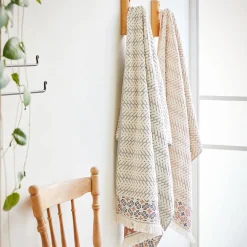 Pia Towel - Oat/Clay